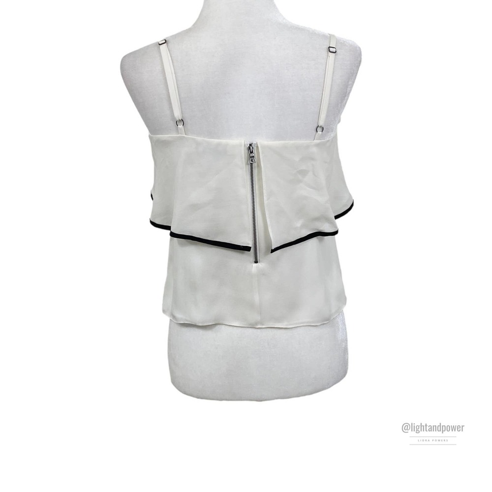 alice + olivia Stacey Bendet Tiered Silk Tank NWT - Picture 8 of 9